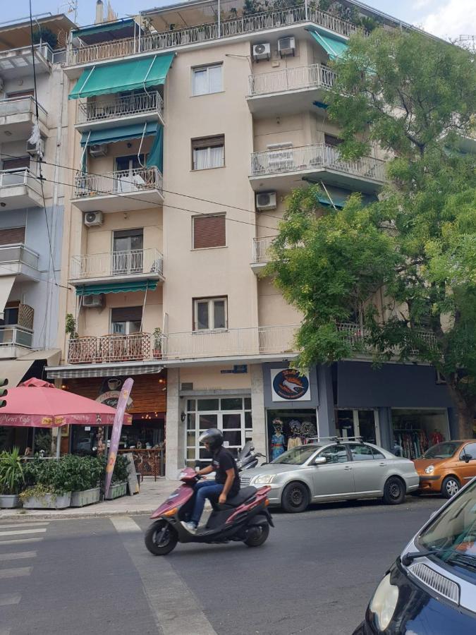 Renovated Studio With Roof Garden Access, 15 M Walk To Acropolis Appartement Athene Buitenkant foto